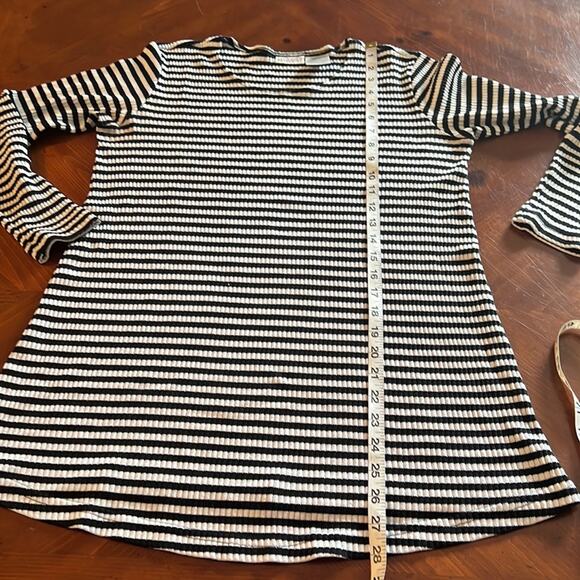 Dividends Maternity Striped Knit Top Woman Size Medium Vintage Y2K - Picture 7 of 7
